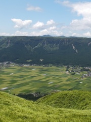 大観峰から外輪山