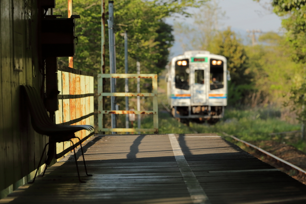 列車旅の始まり