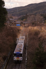 列車内は温かそう