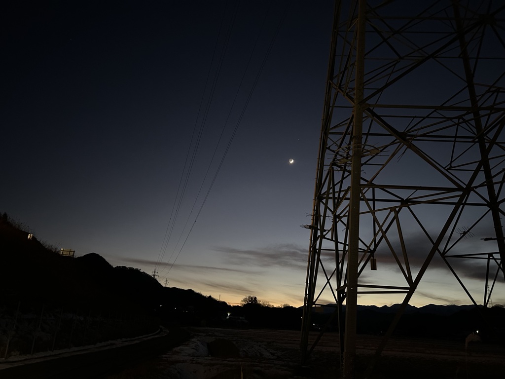 夕暮れ
