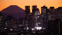 マジックアワー:富士山