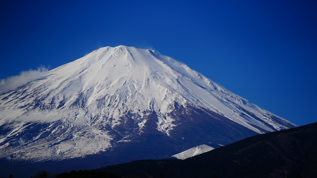 富士山雪景色：富士スピードウェイ2021