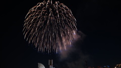 横浜開港祭花火/1859年開港