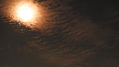十三夜の月と火星：75mm