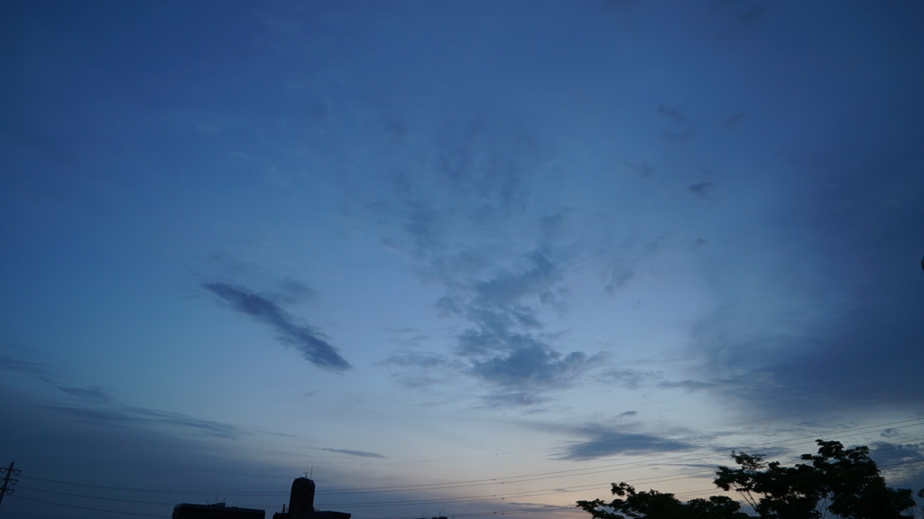 自宅マンションからの朝焼け