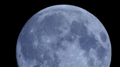 月齢16.41  昨夜の満月より綺麗