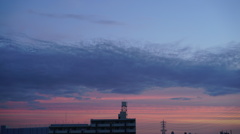 自宅付近の朝焼け