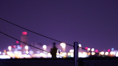 羽田空港付近の夜景