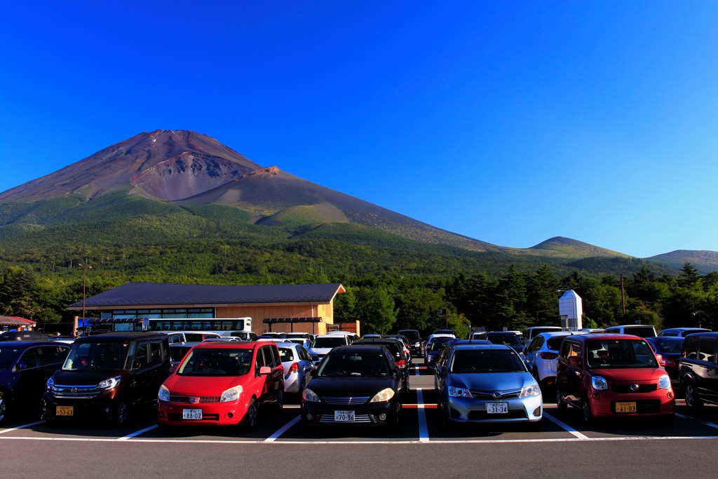 絶好の登山日和。