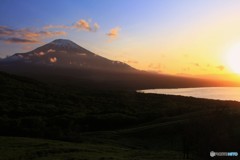 高台からの黄昏どき