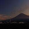 防波堤に寝転がって…。