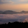 大海原、光を浴びて…。
