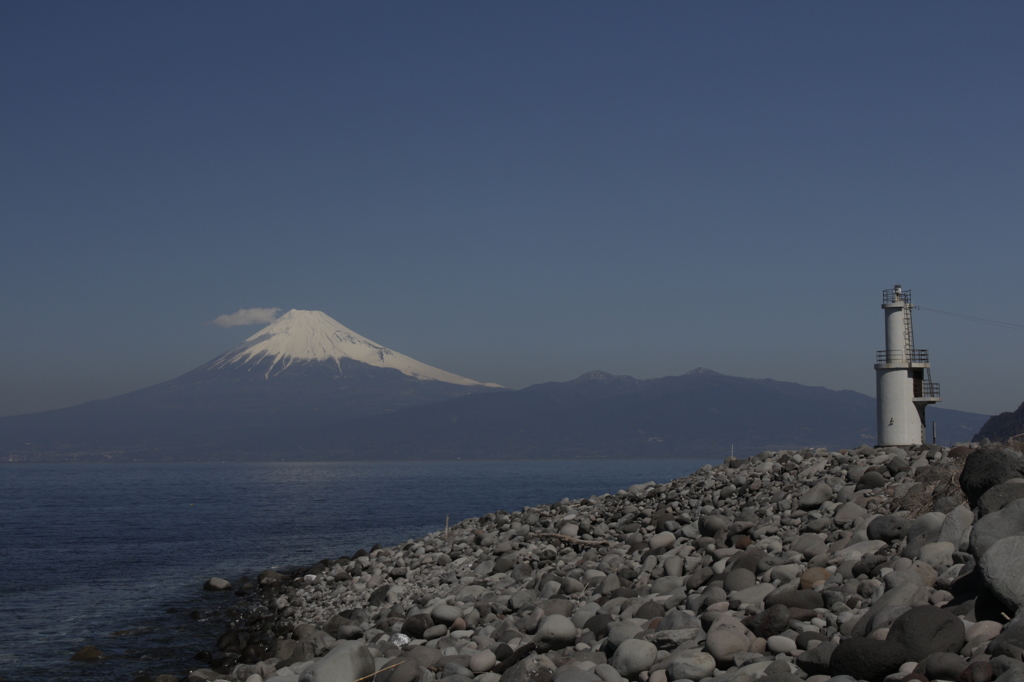 海岸を散策。