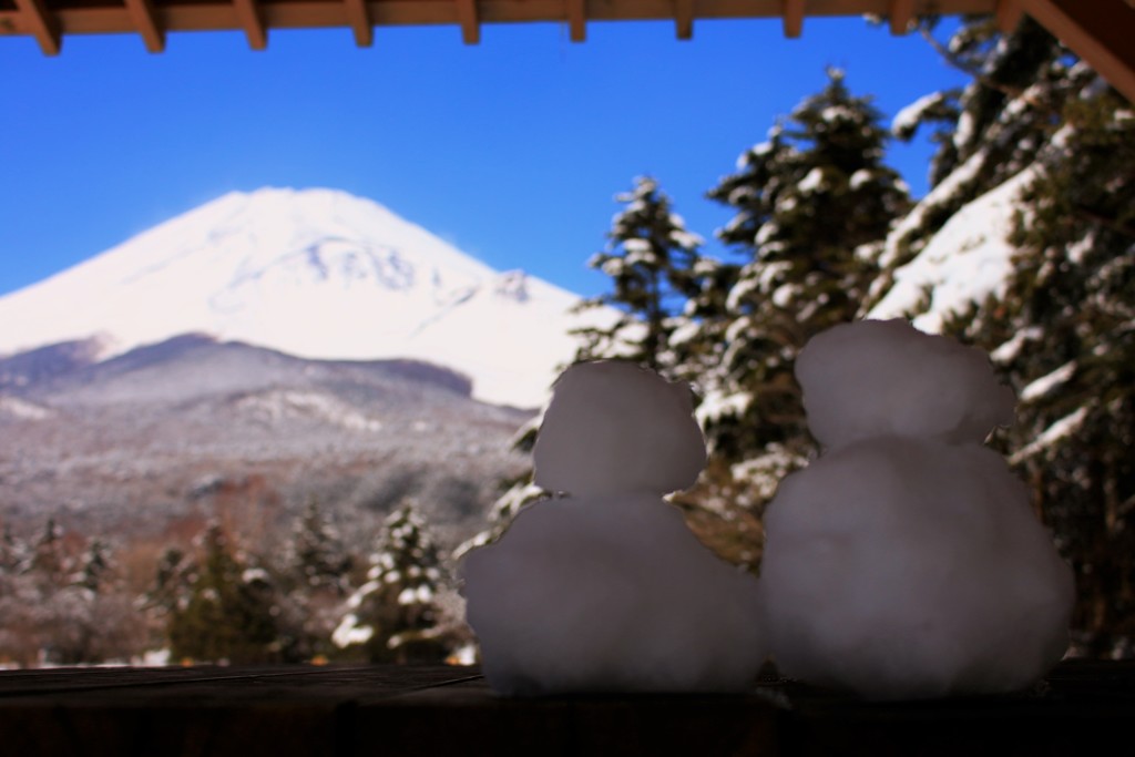 富士山って、大きいね。