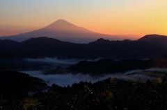 光射して…朝の訪れ。