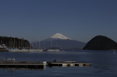 沼津の海から…