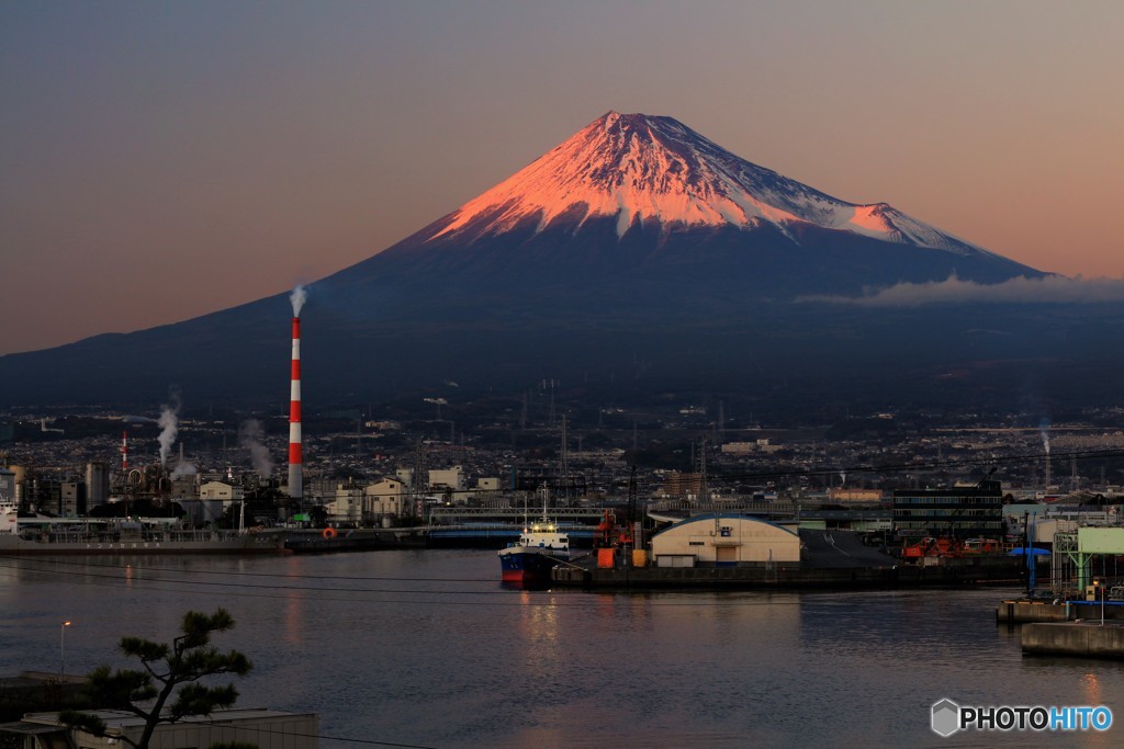 夕刻の紅