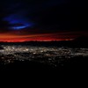 憧れた場所での夜明け