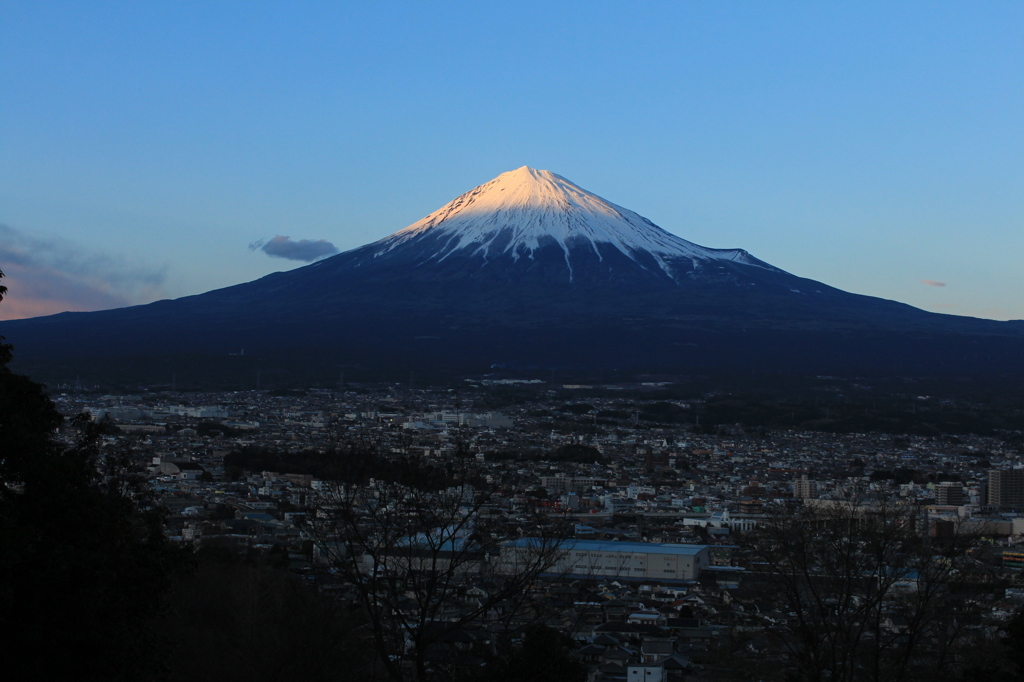 或る日の夕暮れ…