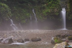 薄霧の中、今日も流るる。