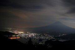 憧れの場所からの夜景