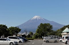 我が街、富士から望む。