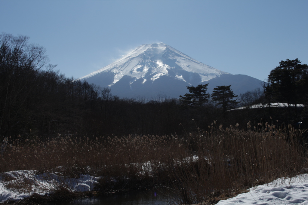 流るる川と…