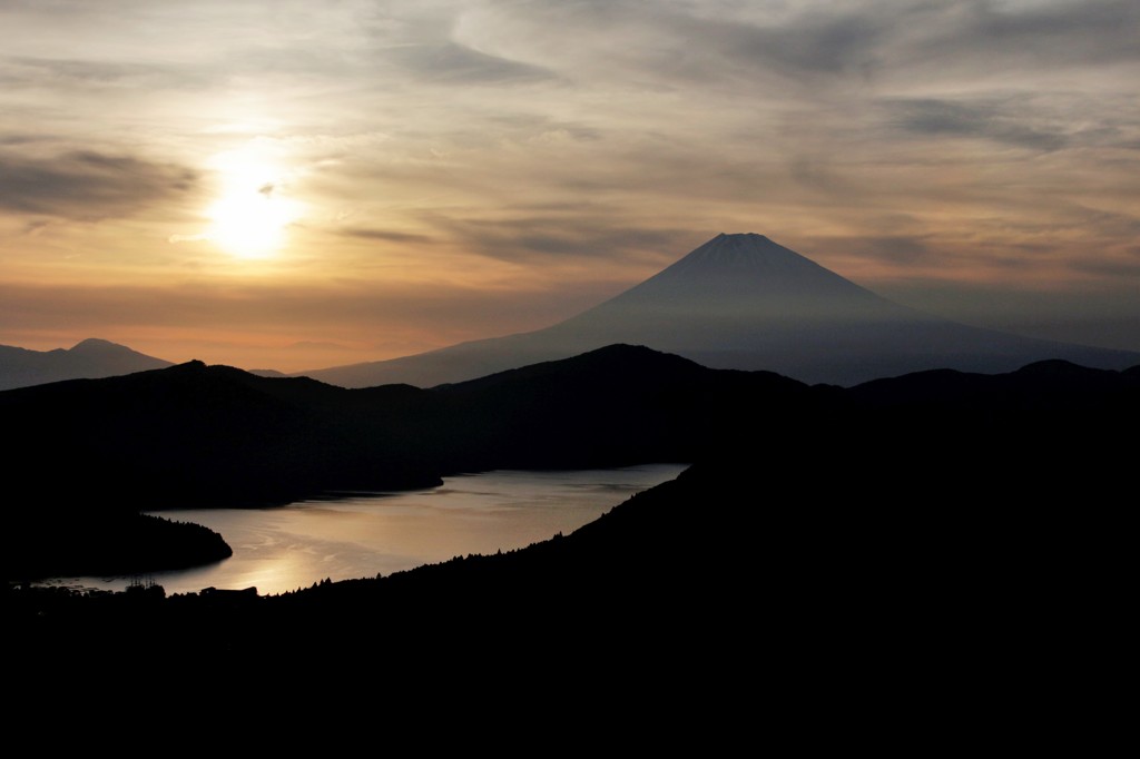 夕暮れ迫る。