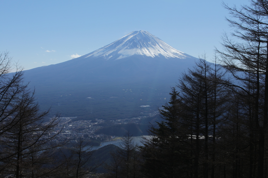 昼下がりの高台から…