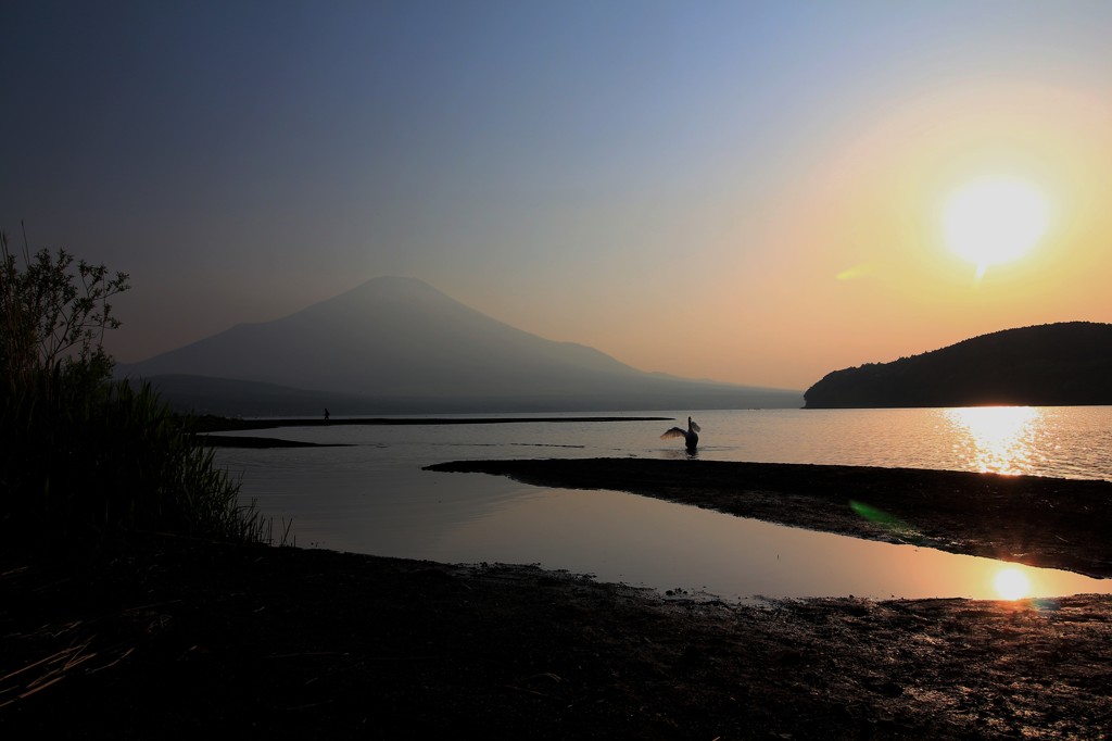 夕暮れの舞い。