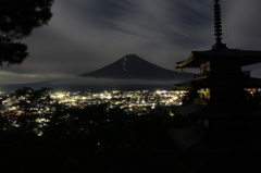 山開きの夜（富士吉田）