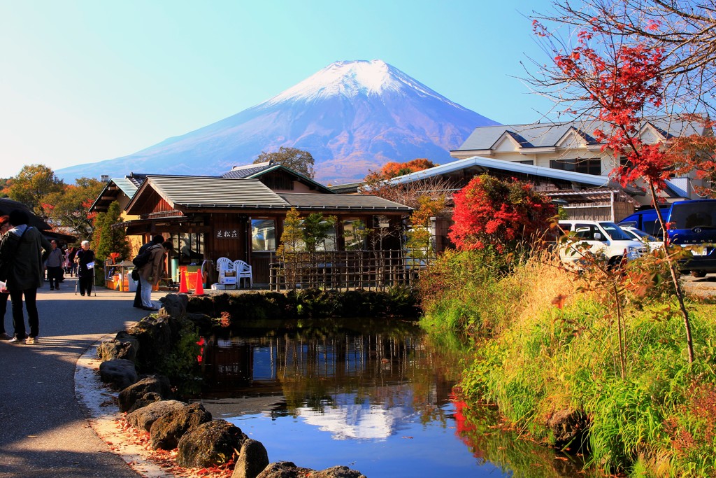 この場所では、初めての紅葉。