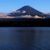 夏富士の夕景