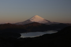 薄紅の夜明け