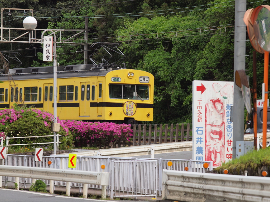 秩父鉄道　1000系　カナリアイエロー