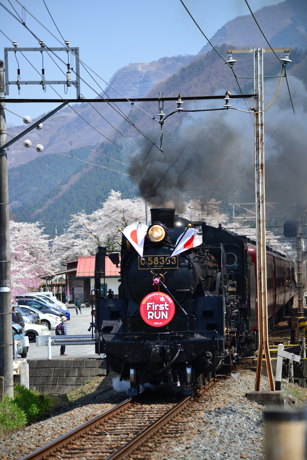 秩父鉄道　SLパレオエクスプレス「ファーストラン記念イベント」⑨