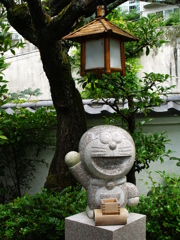 どこかの温泉のドラちゃん