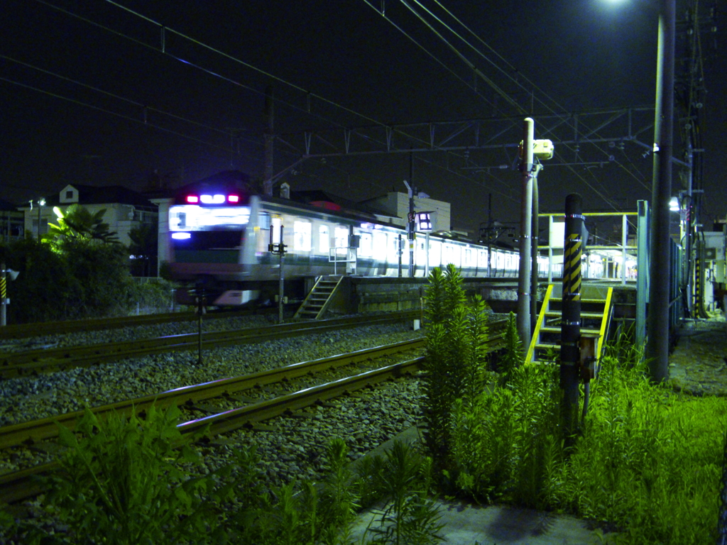 南古谷駅終電の後②