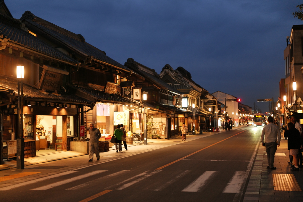 川越　蔵造りの町並