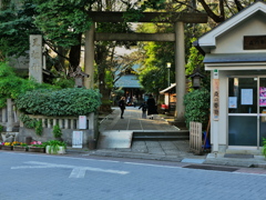 神社での出会い