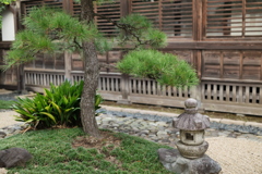 川越本丸御殿の庭