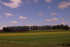 やっぱり空には雲がないとね。