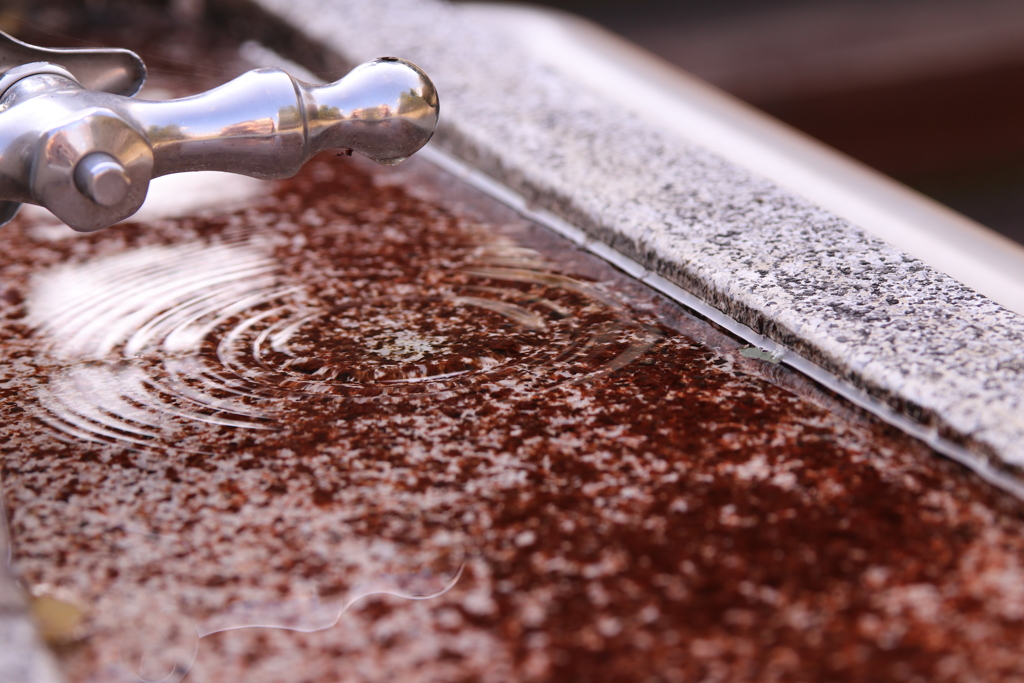 今ポタンと落ちた瞬間・・・・・した。