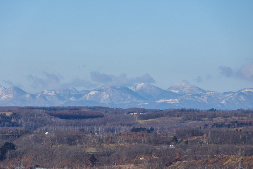 さんみゃく　を　のぞむ