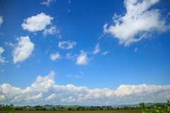 はれ　ときどき　くもり