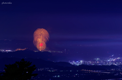 月の輪　花火大会