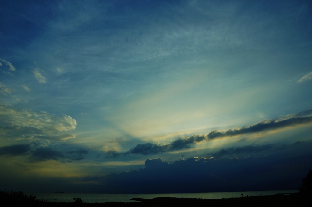 知多半島の夕暮れ3