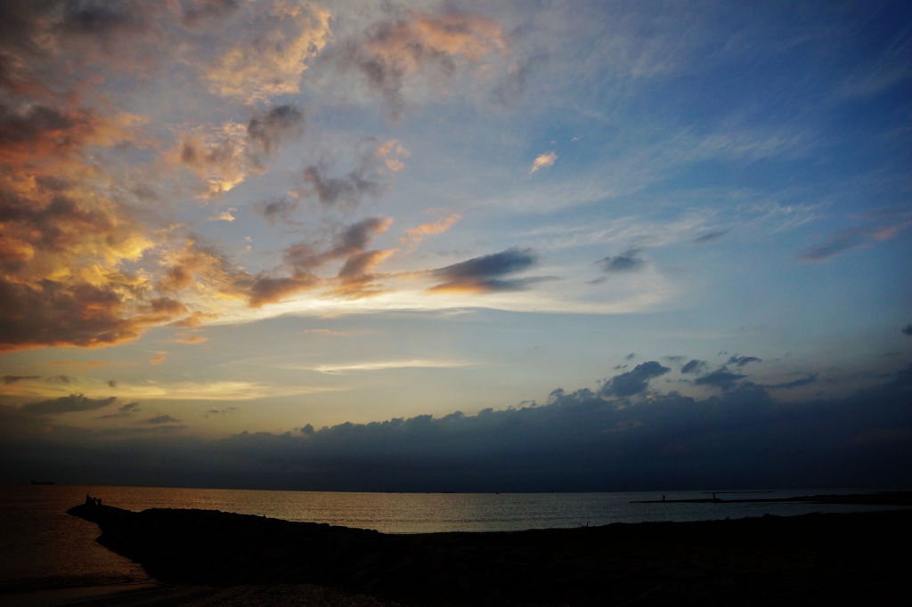 知多半島の夕暮れ2