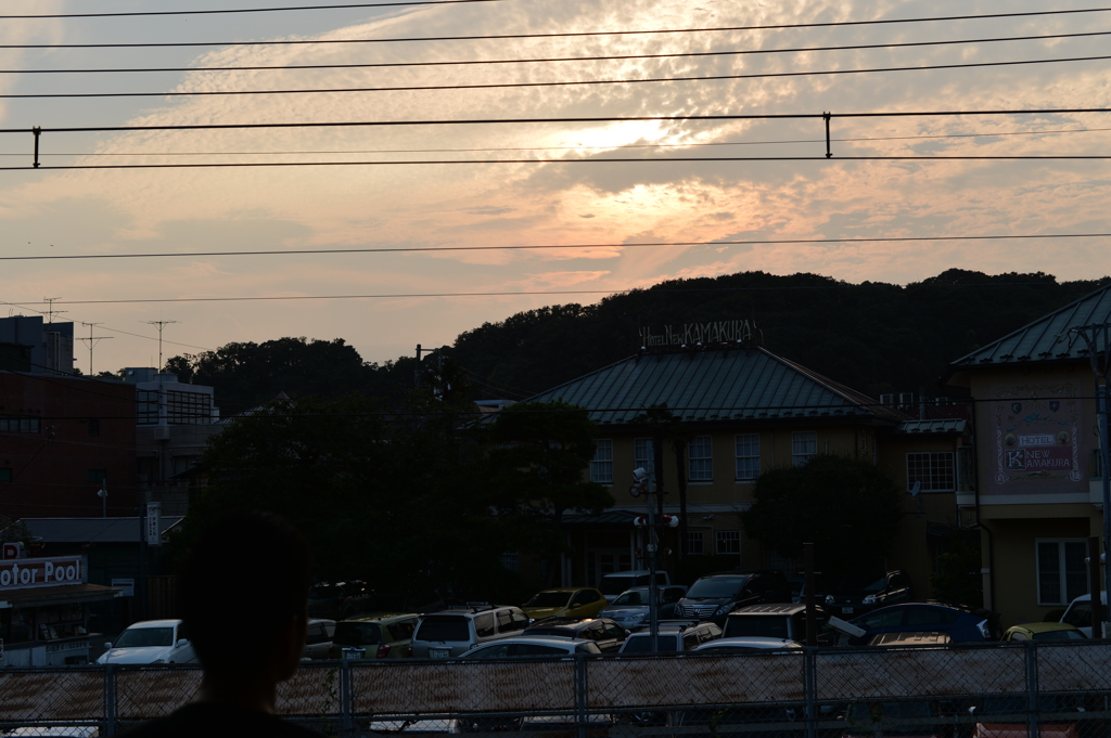 夕暮れ時