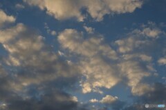秋の夕方